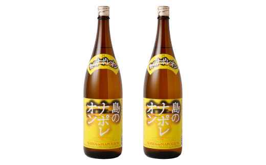 【鹿児島県 天城町】黒糖焼酎 島のナポレオン 1,800ml×2本セット 瓶 焼酎