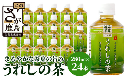 飲みやすいサイズのうれしの茶を２４本セットでお届け