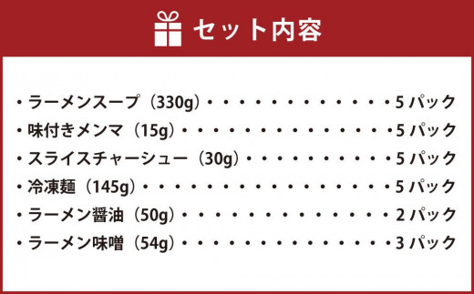 旭川ラーメン セット 味噌×3食 醤油×2食 全5食_01760