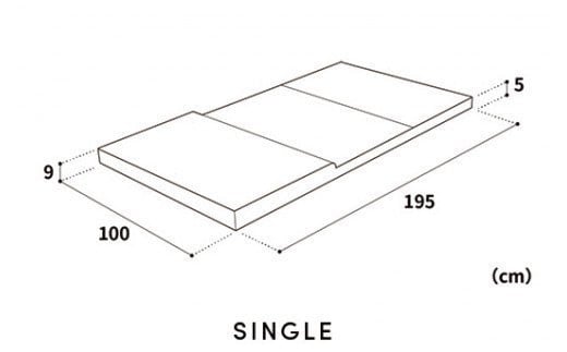 ブレインスリープ マットレス シングル ＋ オーガニック カバー クラウドホワイト / 寝具 クール 快眠 安眠 洗える 通気性 リラックス サステナブル