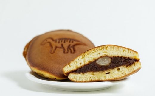 むかわ竜どら焼き 5個入り カムイサウルス ケーキショップおのでら  【 どら焼き どらやき ドラヤキ 和スイーツ 和菓子 カムイサウルス 】 MKWO002