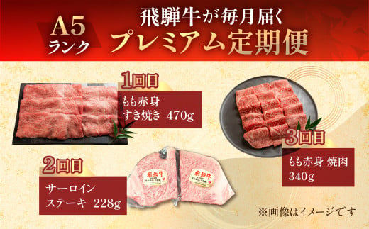 【定期便3回】 A5 飛騨牛 天狗 (ステーキ / すき焼き / 焼肉) 牛肉 赤身 霜降り 希少部位 サーロイン もも すき焼 肉 下呂温泉 おすすめ 牛肉 ブランド牛 肉ギフト 国産 焼き肉 しゃぶしゃぶ ギフト お楽しみ 50000円 5万円 高級牛肉 岐阜県 下呂市