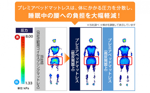 トゥルースリーパー プレミアベットマットレス クイーン[ 寝具 マットレス 低反発 高反発 体圧分散 睡眠 抗菌 防カビ 防ダニ 肩 腰 ]