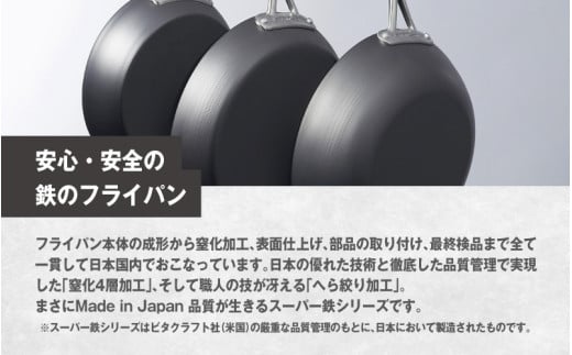 ビタクラフトスーパー鉄ウォックパン26cm フライパンおすすめ 鉄フライパン ガス IH ビタクラフトのフライパン 卵焼きのフライパン 鉄 兼用 料理 キッチン 日本製