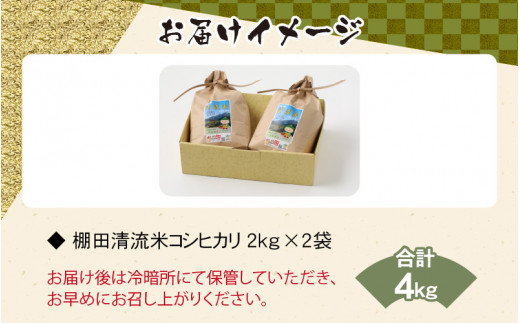 【令和6年産 新米】名水の里越前大野の棚田清流米コシヒカリ5kg×2袋 減農薬 減化学肥料