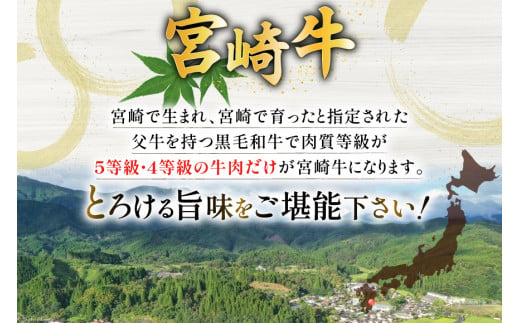 牛肉 宮崎牛 3種 食べ比べ 計1.1kg [ミヤチク 宮崎県 美郷町 31au0055] 黒毛和牛 冷凍 小分け 個包装 焼肉 牛肩ロース 牛ウデ 牛モモ