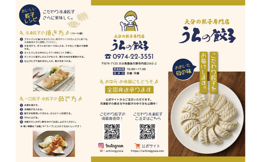 焼き餃子と一口餃子（水餃子）「Cセット」合計96個