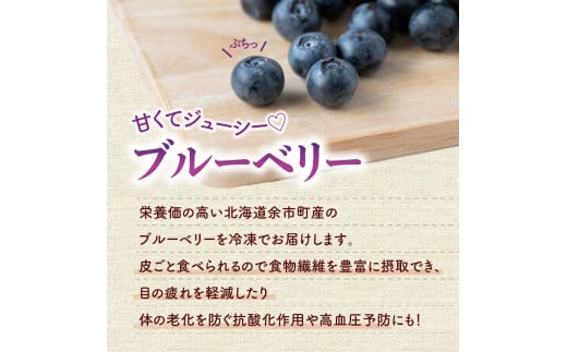 冷凍ブルーベリー 250g×4パック×2箱 北海道産　甘くてジューシー 余市産 ブルーベリー 250g × 4パック × 2箱 合計 2kg 冷凍 北海道産 国産 高い栄養価 抗酸化作用 高血圧予防 フルーツ 果物 小分け パック スムージー ジュース バラ詰め ( 大 ･ 中 ･ 小 ) 不揃い お取り寄せ 北海道 余市町 送料無料