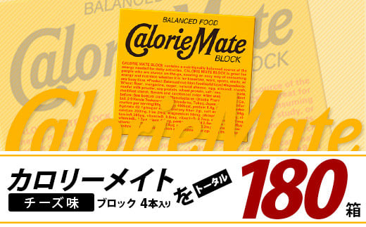 【3回定期便】≪チーズ味≫ カロリーメイトブロック 4本入り 計60箱 ×3回 合計180箱【徳島 那賀 大塚製薬 カロリーメイト チーズ ビタミン ミネラル たんぱく質 脂質 糖質 5大栄養素 バランス栄養食 栄養補給 仕事 勉強 スポーツ 防災 災害 地震 非常食 常備食 備蓄 受験 受験応援 新生活】MS-3-3-cheese