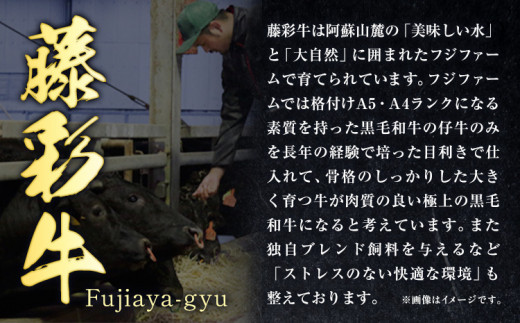 肉 藤彩牛 焼肉用 バラ カルビ 400g 道の駅竜北《60日以内に出荷予定(土日祝除く)》 熊本県 氷川町 肉 牛肉 バラ カルビ 焼肉 黒毛和牛