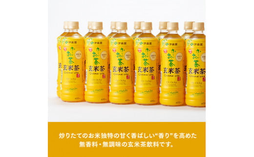 おーいお茶 玄米茶 600ml×48本 PET 【ペットボトル セット 備蓄 ソフトドリンク お～いお茶 送料無料 】宮崎県川南町