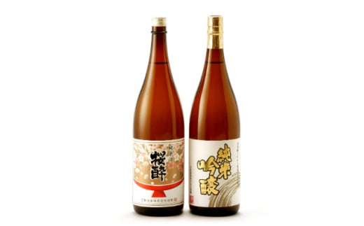 花酔酒造　純米吟醸・純米セット(1,800ml×2本)【1203299】