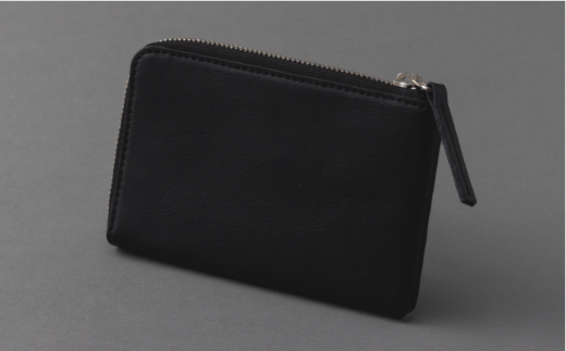 りんごレザー RingoLeather® CARD CASE 2pocket 【 黒 】 株式会社SORENA カードケース 信州 59500円 長野県 飯綱町