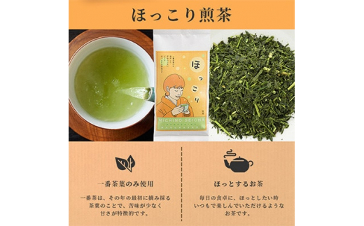 ＜お歳暮・のし付き＞(一番茶のみ使用)ほっこり煎茶 100g×3袋 A5-1S【1460812】