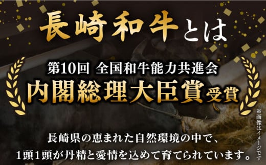 【全6回定期便】「大満足！」長崎和牛 焼肉 3種の 食べ比べ セット 計3.6kg （約600g/回）【黒牛】 [QBD054]