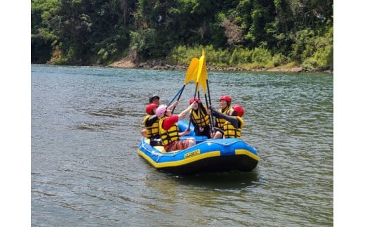 「RAFTING BOATMAN ラフティングツアー」ツアーペア参加券