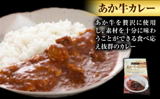 あか牛 カレー 詰め合わせ セット 2種 4食 セット 道の駅竜北《60日以内に出荷予定(土日祝除く)》 熊本県 氷川町 あかうし カレー ビーフカレー 熊本和牛 牛 送料無料 レトルト