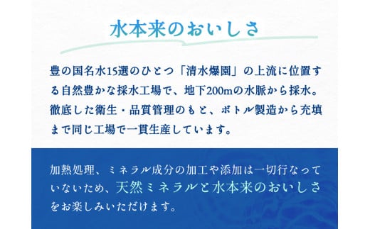 [３ヶ月 定期便]天然シリカ炭酸水 シリカさん～玖珠の炭酸水～　500ml × 40本