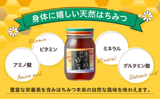 A-25 日本みつばち 高千穂の純粋蜂蜜 600g×2本 セット