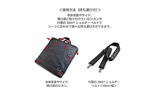 いいとこ取りのオールインワン Free Free Tote ブルーグリーン×ブラック