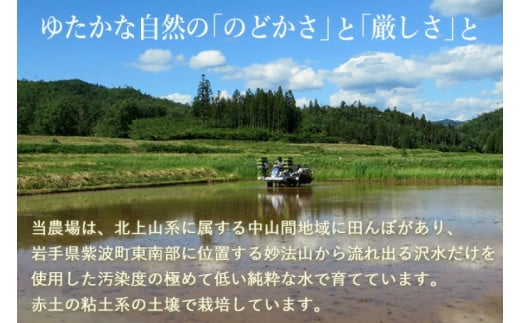 【令和6年産】銀河のしずく 精米 5kg 特別栽培米 生産者直送 特A受賞 | お米 コメ 精米 白米 (CA020)