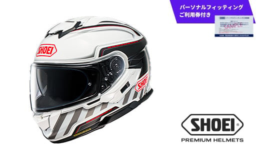 SHOEI ヘルメット GT-Air3 DISCIPLINE(ディシプリン) TC-6 (WHITE/BLACK) XXLサイズ パーソナルフィッティングご利用券付