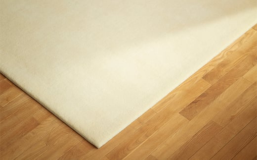 【山形緞通】 『MANYO』 MASHIRO オーダーメイド (上限：300cm×300cm） 高級 カーペット 絨毯 じゅうたん インテリア ラグ おしゃれ オシャレ お洒落 oc-lrmyx300-ma