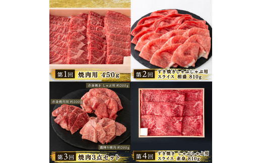 【 定期便 】 近江牛 食べ比べ 全10回 焼肉 すき焼き しゃぶしゃぶ サーロイン ステーキ 赤身 霜降り （ 定期便 肉 黒毛和牛 お弁当 ブランド 近江牛 毎月 三大和牛 滋賀県 竜王 神戸牛 松阪牛 に並ぶ 日本三大和牛 ふるさと納税）