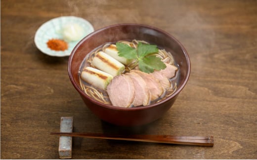 鴨せいろそば　10袋20人前（信濃そば半生麺・鴨がらつゆ付き）麺類　そば　蕎麦　乾麺　信州そば　お取り寄せ　年越しそば　長野　ご当地 [№5915-1354]