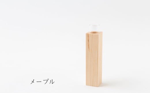 Design Labo i 木製どこでも飾れる一輪挿し