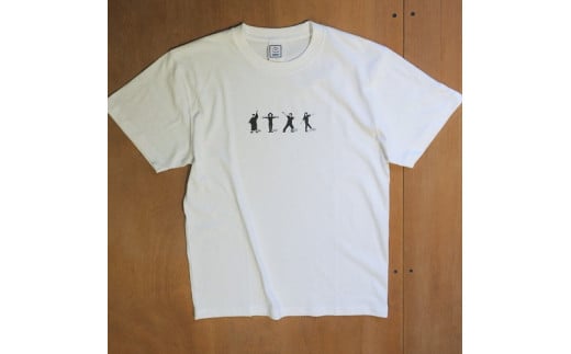 北海道栗山町「Chestnuts&Market」オリジナルTシャツ（ホワイト）　C050