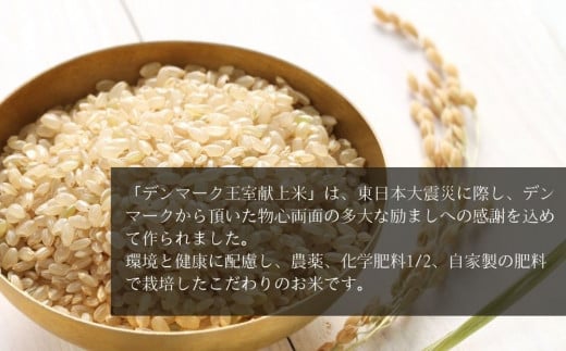 宮城県産 【令和6年産】 【新米】 【デンマーク王室献上米】 特別栽培米 ひとめぼれ 玄米 4.5kg 宮城県 東松島市 単一原料米 一等米 米 こめ おこめ 栽培期間中 化学肥料 減農薬 佐藤農園 オンラインワンストップ 自治体マイページ