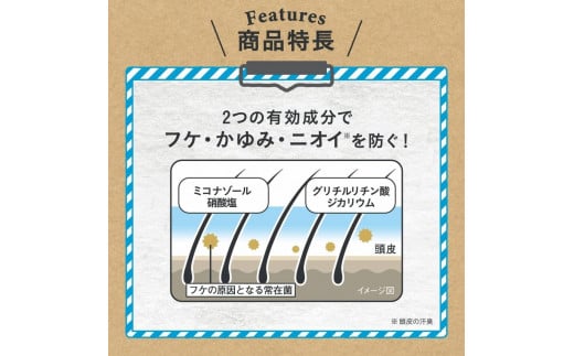 フケミン ユー　薬用シャンプー　200ml×3個セット　(18635)