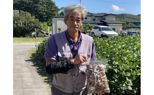 勝山さんの乾燥椎茸 120g（ミックスサイズ）岩手県山田町 三陸山田 岩手三陸産 椎茸 原木 野菜 きのこ YD-716