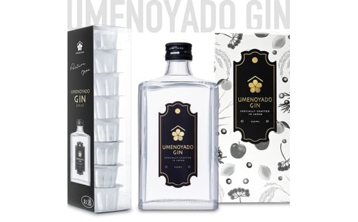 UMENOYADO GIN 750ml ／ 梅乃宿酒造 44度 ジン クラフトジン ジャパニーズジン お酒 スピリッツ 国産 ギフト お祝い プレゼント 奈良県 葛城市