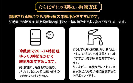 130074001 特大 ボイルたらば蟹脚 5Lサイズ(冷凍総重量1.0kg×1肩)｜ふるさと納税 石狩市 タラバガニ たらばがに 蟹 カニ かに 蟹足 カニ脚 大きい かに足