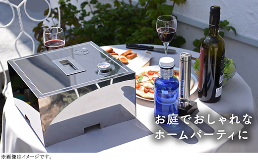 マルチな燻製器MUS[マス]４in１（燻製/BBQ/蒸し料理/石焼芋）