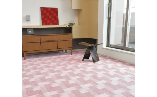 日本製 抗菌 カーペット ローズ 1枚 10帖 約352×440cm 600003990型 [2969]