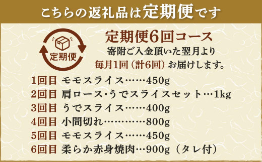 【6ヶ月定期便】熊本県産 A5等級 黒毛和牛 和王 食べ比べ