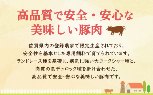 肥前さくらポークしゃぶしゃぶ 1kgセット(ロース・肩ロース)【JA しゃぶしゃぶ 美味しい やわらか 安全 高品質 ビタミン タンパク質豊富 限定生産 冷凍】 A2-C012006