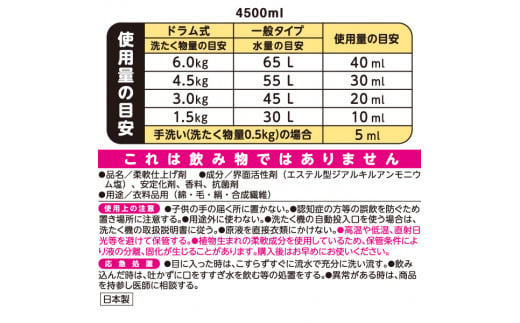 ファーファ 柔軟剤 ストーリー フルーツパーティー 超特大 4500ml×2個 セット 