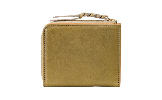 【豊岡財布】anti-mode style OLIVE Compact Wallet（AW700）オリーブ