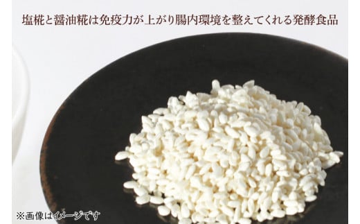 糀セット（塩麹+醤油麹）【国産 大豆 天然醸造 手作り 十割糀味噌 昔ながら 旨味】(BG110)