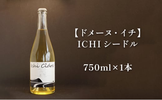 【ドメーヌ・イチ】ICHI シードル 750ml×1本