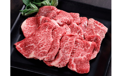 【千屋牛モモ】モモ肉は、脂肪が少なくくせのない赤身、あっさりした味わいと言われています。焼肉用でお届け。