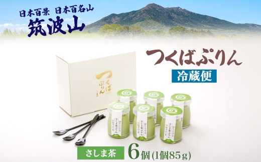 つくばぷりん さしま茶ぷりん ６個 プリン ぷりん さしま茶 茶 抹茶 牛乳 ミルク 卵不使用 スイーツ 贅沢 洋菓子 おやつ 冷菓 和スイーツ ご褒美 デザート 人気 グルメ お取り寄せ ギフト プレゼント 贈り物 贈答品 冷蔵 送料無料 ふじ屋 茨城県 桜川市 [EW013sa]