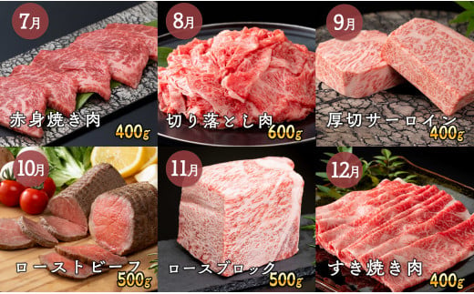 佐賀牛三昧定期便 毎月届く 全12回 計5.5kg 肉 定期便 佐賀牛 こだわり おすすめ ギフト 贈答 黒毛和牛 ランキング 30万円 300000 N300-6