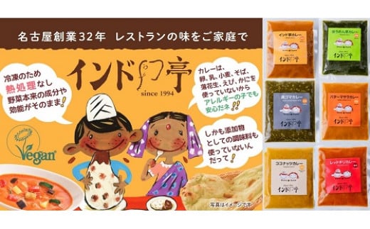 【インド亭】ココナッツカレー20個入：甘みと旨味が際立つまろやかカレー