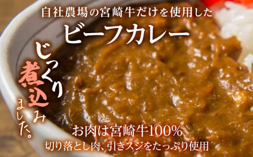 九州産黒毛和牛 カレー 4個セット 惣菜 晩御飯 晩ご飯 晩飯 夕飯 夜ご飯 夜食 洋風 和風 お肉たっぷり じっくり 煮込み 壱岐ファーム 自社農場 ビーフ 宮崎牛