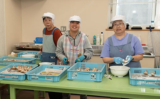 「社会福祉法人ないえ福祉会」椎茸しょう油（150ml）2本と肉厚生しいたけセット